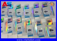 جعبه های شیشه ای Primobolan 10ml چاپ لیزری هولوگرافیت Euro Gen Rx Deisgn بسته بندی دارویی جعبه آبی
