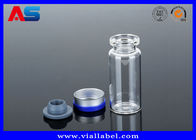 بطری های شیشه ای کوچک فارما 2ml 5ml 8ml 10ml 15ml 20ml بطری های شیشه ای کوچک با لاستیک و پلاستیک
