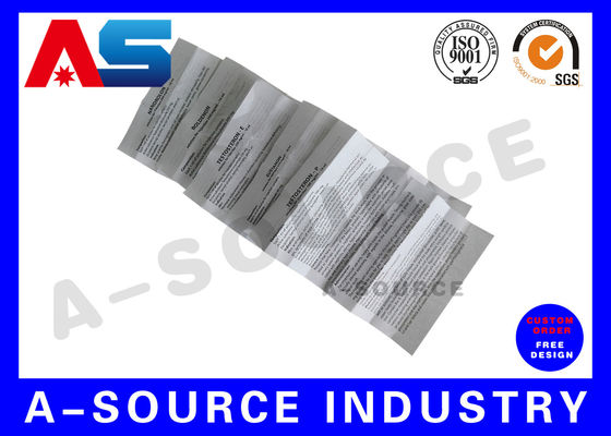 چاپ برچسب‌های وینیل چاپ دارویی برچسب‌های پروپیونات پپتیدی برای ویال‌های 2 میلی‌لیتری