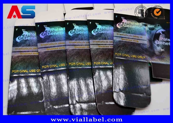 جعبه کاغذی پپتیدهای چاپی رنگارنگ برای بطری 2 میلی لیتر و جعبه کاغذی بسته بندی دارویی 2 میلی لیتر