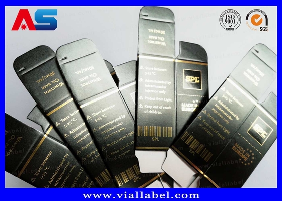 جعبه بسته بندی کاغذی پپتید، جعبه پپتید برای آمپول 1 میلی لیتر و بطری جعبه 2 میلی لیتر برای بطری 10 میلی لیتر