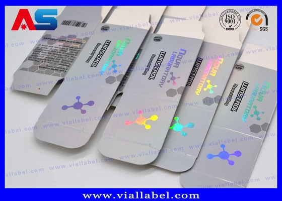 Hologram 10ml Vial Boxes Custom Box Printing  For Dropper Bottles