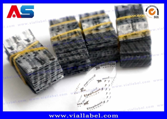 برچسب آستین انقباض حرارتی PETG / PVC برای آب بندی درب بطری های شیشه ای یا پلاستیکی 10 میلی لیتری