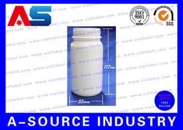 200 میلی لیتر ظرف قرص های پزشکی HDPE بطری های قرص خالی / بطری های ویتامین بطری های پلاستیکی