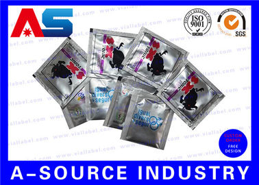 Customized Heat Sealed Aluminum Foil Pouch Oral Jelly Foil Bag Standing Up