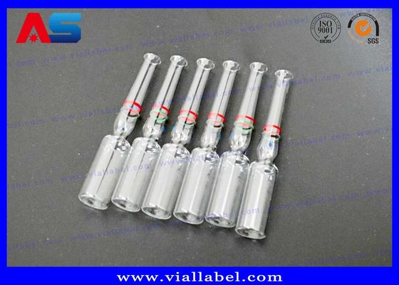 آمپول شیشه ای داروی کوچک ذخیره سازی ایمن 1 میلی لیتر 2 میلی لیتر 3 میلی لیتر 4 میلی لیتر 5 میلی لیتر 10 میلی لیتر