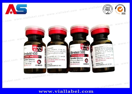 برچسب های سماگلوتید 5mg و 10mg چاپ برچسب های بطری سفارشی 2ml