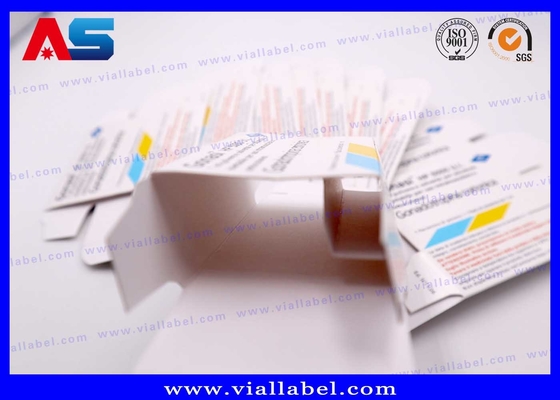 بطری شیشه ای کاغذی سفارشی 10 میلی لیتر جعبه های لیوان برای Pregnyl Hcg جعبه بسته بندی دارویی