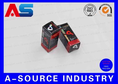 بسته های کاغذ بسته بندی پزشکی 10ML طراحی جعبه های ویال 10ml جعبه لیزری با هولوگرام چاپی ارسال رایگان