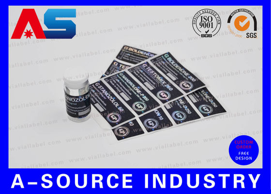 چاپگر لیزری هولوگرام ویال لیبل 2ml / 5ml / 10ml / 15ml / 20ml Vial Sticker for Bodybuilding Enanthate Stereoids