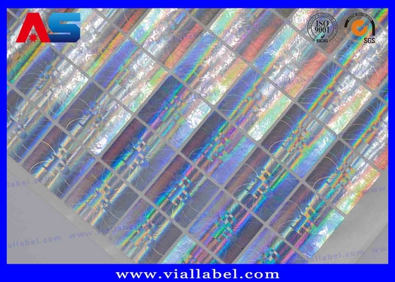 برچسب های هولوگرافیک سفارشی 10-40mm نقره / طلا / سبز / آبی