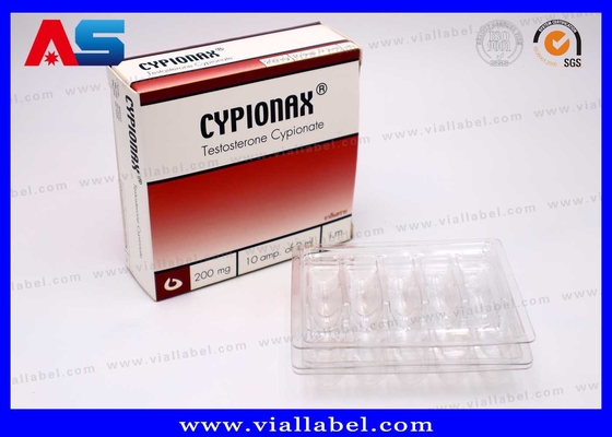 سینی پلاستیکی و جعبه کاغذی برای 10 آمپر از 2 میلی لیتر