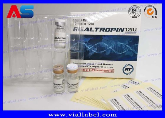 peptides 5mg-30mg بسته بندی کاغذی بسته بندی دارویی جعبه 10 ورق