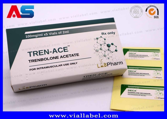 جعبه های 10 میلی لیتر لیبارتری داروسازی ساخته شده از 375 گرم کاغذ با کیفیت بالا داروسازی طراحی سفارشی