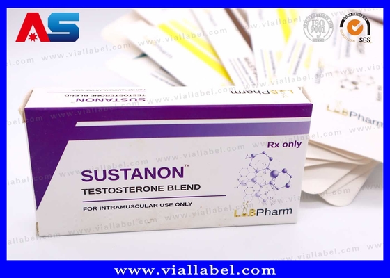 جعبه کاغذی ماتی و برجسته ی فوق العاده ی UV برای بطری های 2x2 میلی لیتری Semaglutide
