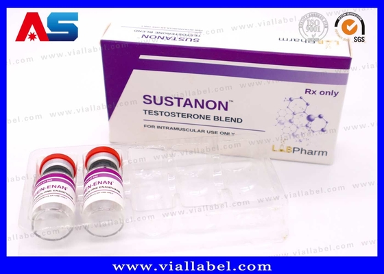 جعبه کاغذی ماتی و برجسته ی فوق العاده ی UV برای بطری های 2x2 میلی لیتری Semaglutide