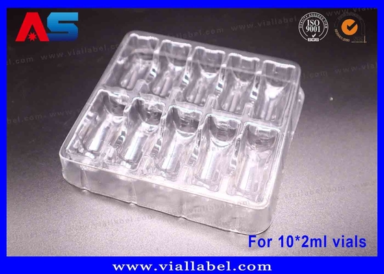 بسته بندی پفک شفاف PET 55um برای 10 × 2 میلی لیتر شیش