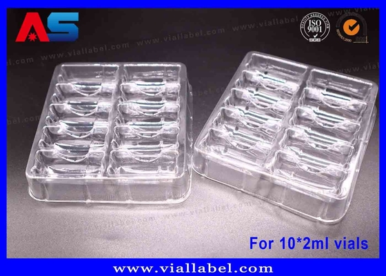 بسته بندی پفک شفاف PET 55um برای 10 × 2 میلی لیتر شیش