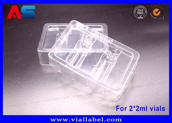 جعبه های لیزر حک شده HCG سفارشی (57x57x25mm) با ورق ورقه ای PVC