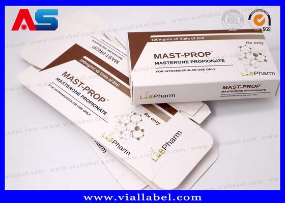 جعبه کوچک 10 میلی لیتر برای بطری های تزریقی، بسته بندی بسته بندی دارویی