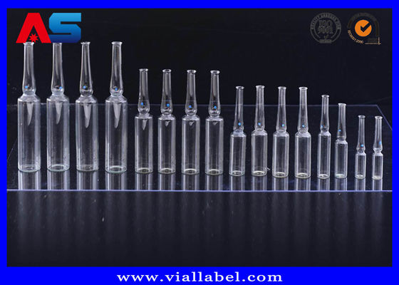 خرید 1 میلی لیتر آمپول های داروسازی رنگ برقی شفاف، عمده فروشی 1 میلی لیتر آمپول