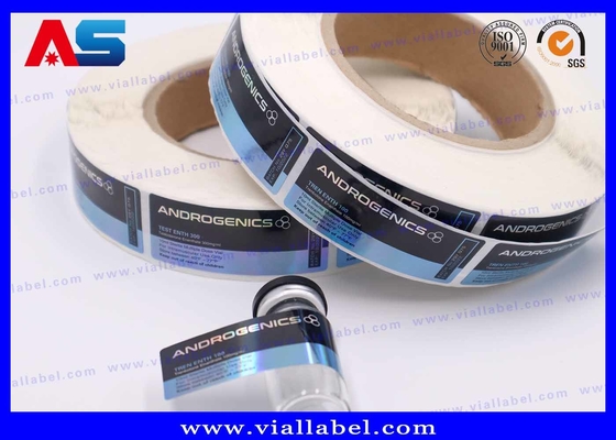 برچسب های بطری پپتید چاپی برچسب های پرینت شده تیرزپپتید لیزر هولوگرافیک MOQ 100pcs