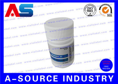 Winstrol 10 برچسب قرص بطری طراحی سفارشی چسب برچسب / برچسب استریو بطری برای کوزه های 50ml