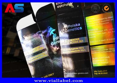 تزریق استروئیدهای آنابولیک دارویی 10ml جعبه ویال / جعبه های کوچک ذخیره سازی کاغذ تستوسترون دکانوات