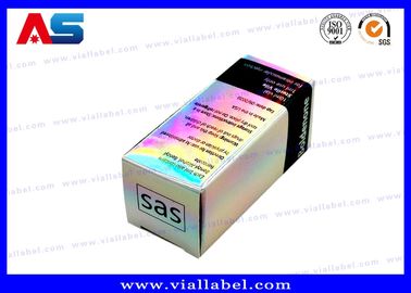 جعبه ها برای لیوان های هولوگرافیک جعبه های لیوان های کوچک 10 میلی لیتر / جعبه های بسته بندی دارویی سازگار با محیط زیست