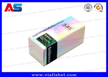جعبه ها برای لیوان های هولوگرافیک جعبه های لیوان های کوچک 10 میلی لیتر / جعبه های بسته بندی دارویی سازگار با محیط زیست