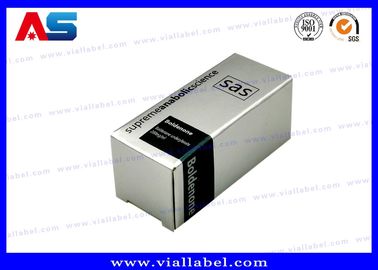 علم آنابولیک جعبه های 10 میلی لیتر لیوان / جعبه بسته بندی داروهای پپتیدی برای لیوان های شیشه ای جعبه های چاپی سفارشی