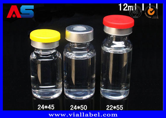 بطری های شفاف 10 میلی لیتر بطری های شیشه ای کوچک 24 میلی متر عرض 45 میلی متر قد استفاده برای آزمایش بیو 2 میلی لیتر بطری های شیشه ای