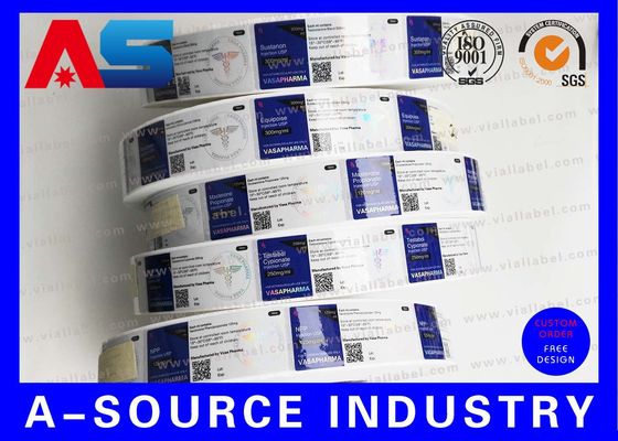 برچسب بطری استروئید لیزر هولوگرام
