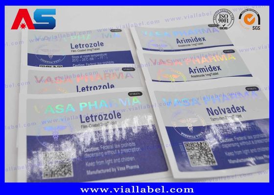 برچسب های بطری سفارشی چاپ شیشه ای 10 میلی لیتر برچسب های بطری سفارشی برچسب های هولوگرافیک برای بطری