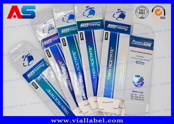 جعبه ویال روغن جعبه های بسته بندی ویال 20 میلی لیتری / جعبه کاغذی دارو برچسب های Diamond Pharmaceutical