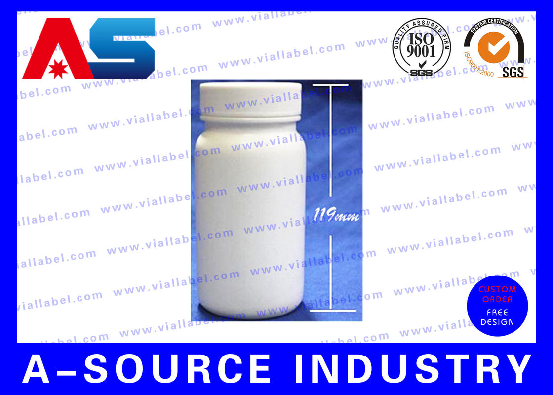 200 میلی لیتر ظرف قرص های پزشکی HDPE بطری های قرص خالی / بطری های ویتامین بطری های پلاستیکی