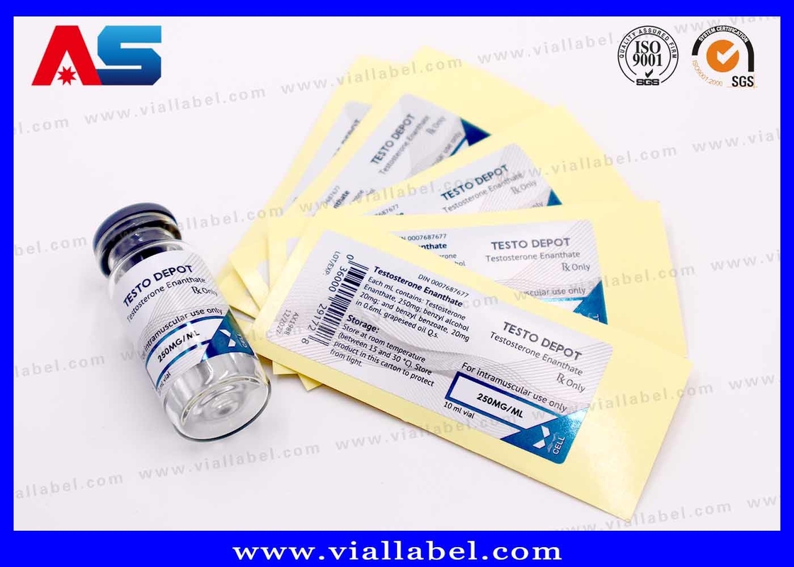 برچسب های قوی چسبنده برای استفاده پزشکی و آزمایشگاهی 2ml / 10ml