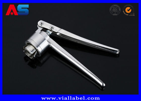 دستگاه فلنج دستی ضد زنگ فولادی / دستی ویال Crimper برای سرپوش های 20mm / 13mm Flip Off