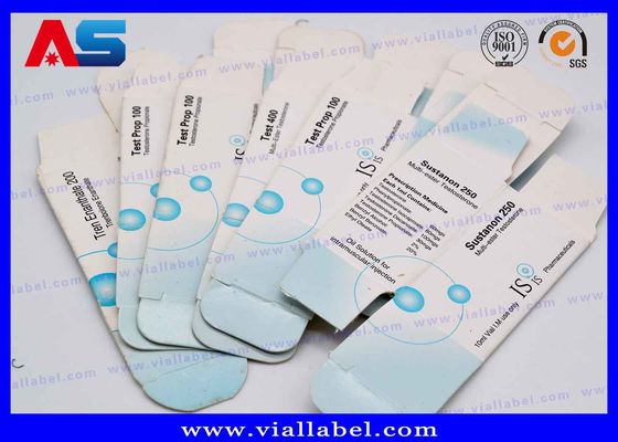 جعبه ذخیره سازی بطری هولوگرام سفارشی چاپ جعبه های بطری 10 میلی لیتر و بسته بندی / جعبه های بسته بندی کوچک