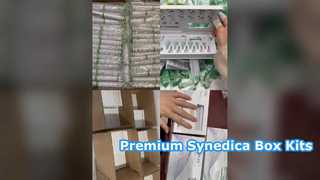 کیت جعبه سیندیکا با قلم سبز 3 میلی لیتر کارتریج 12 سوزن و جزوه